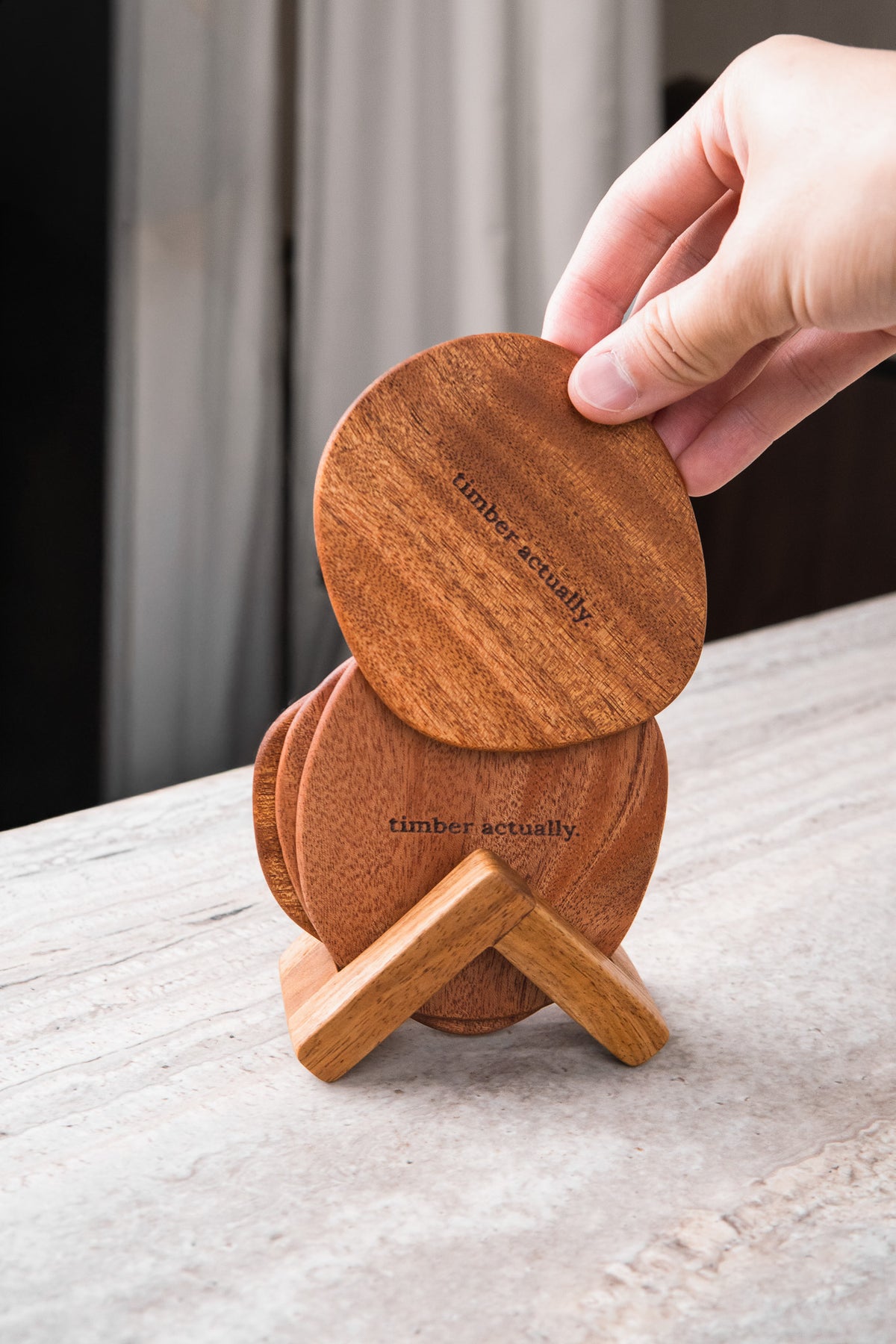 Pebble Coaster
