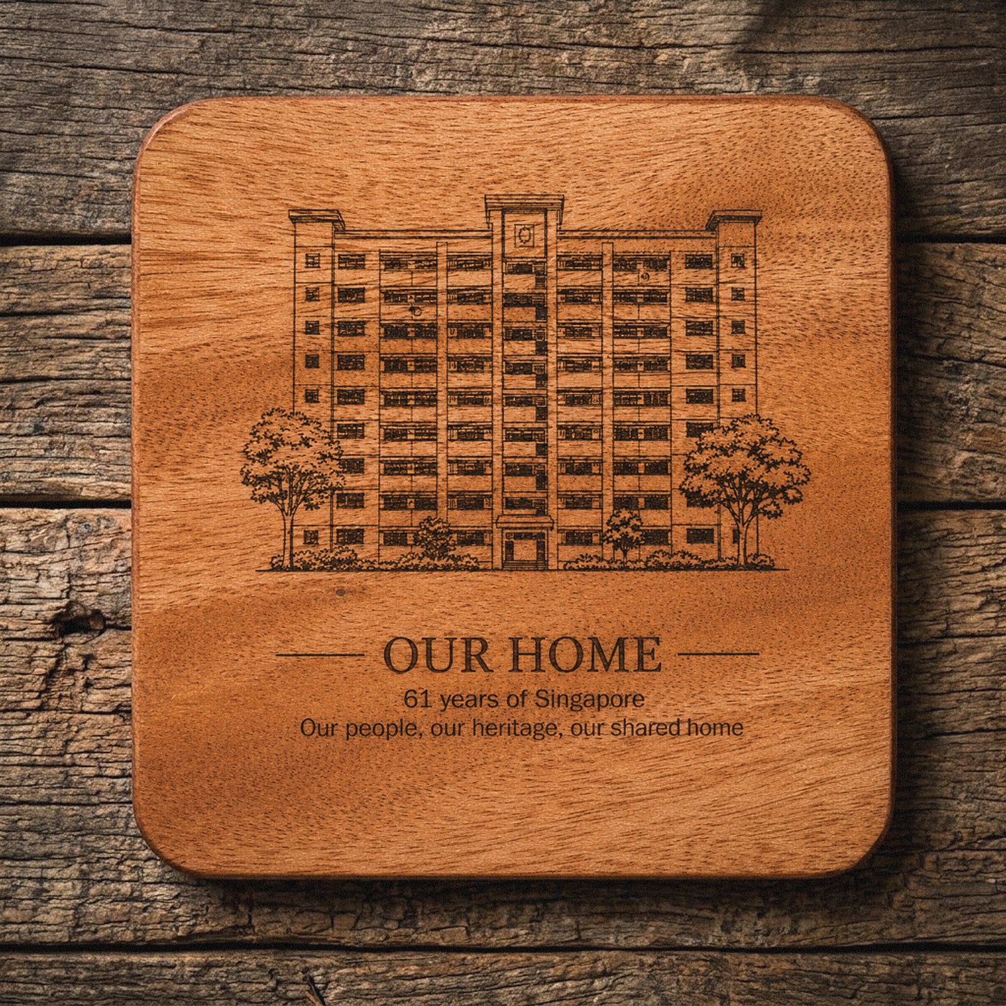 SG61 Commemorative Coaster Set