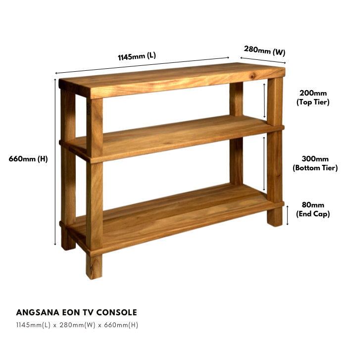 Angsana Eon Low Rack – Timber Actually