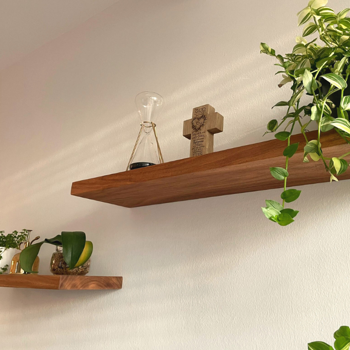 Floating Shelf - Angsana Wood