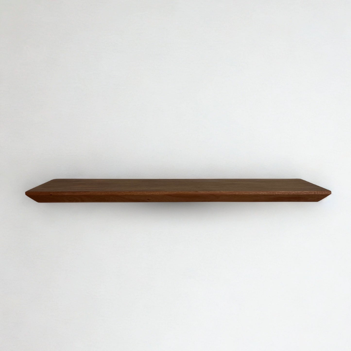 African Mahogany Chamfered Shelf