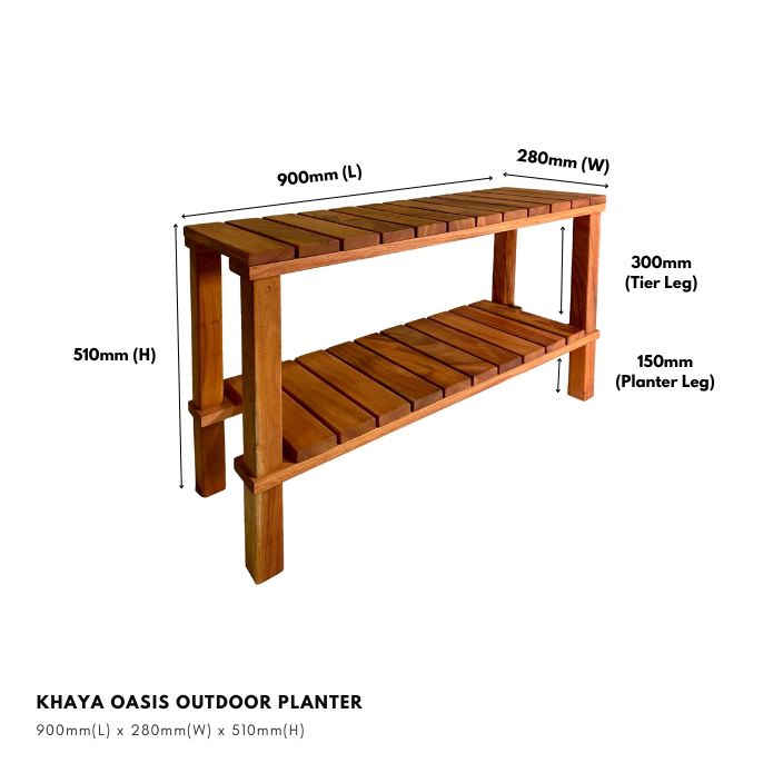 Khaya Oasis Planter - DIY Series