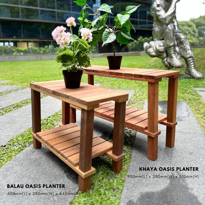 Balau Oasis Planter - DIY Series