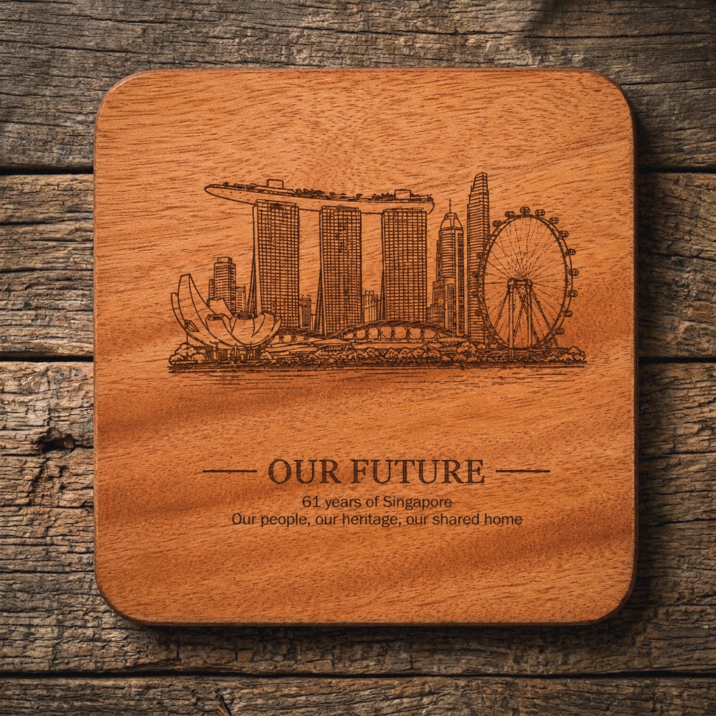 SG61 Commemorative Coaster Set
