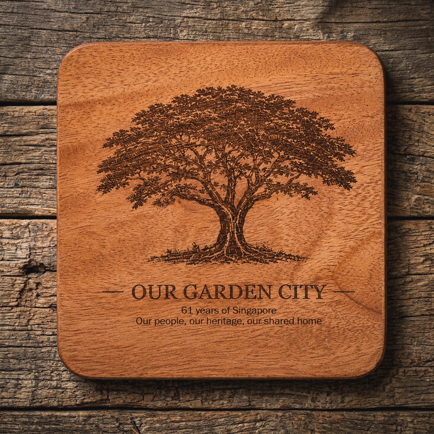 SG61 Commemorative Coaster Set