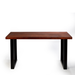 Solid wood dining table made from African Mahogany grown in Singapore. 