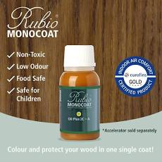 Wood Coating - Rubio Monocoat Oil Plus 2C (Comp.A) - 20ml (Pure)
