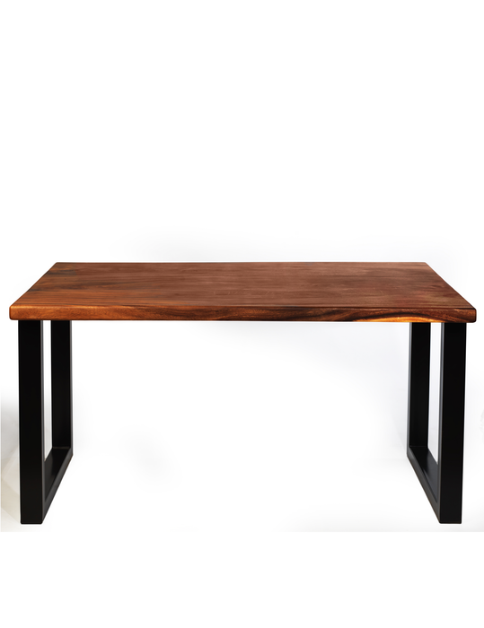 Dining table made from locally sourced raintree. Beautiful made from 100% solid wood